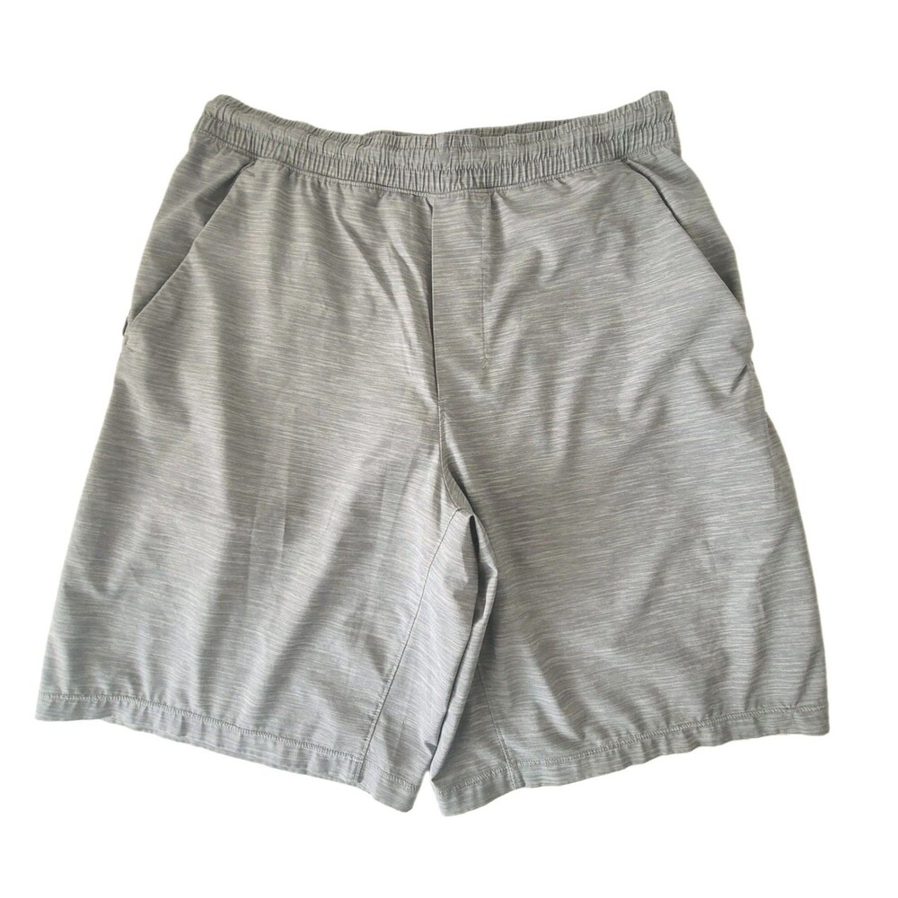 Lululemon Pace Breaker Shorts Mens Size M Gray Linerless Athleisure Gym Running
